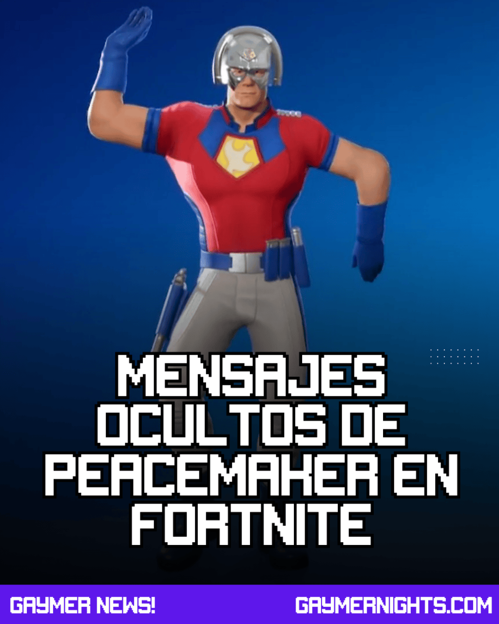 🕺💥 ¡Adiós al baile de Peacemaker en&nbsp;Fortnite!