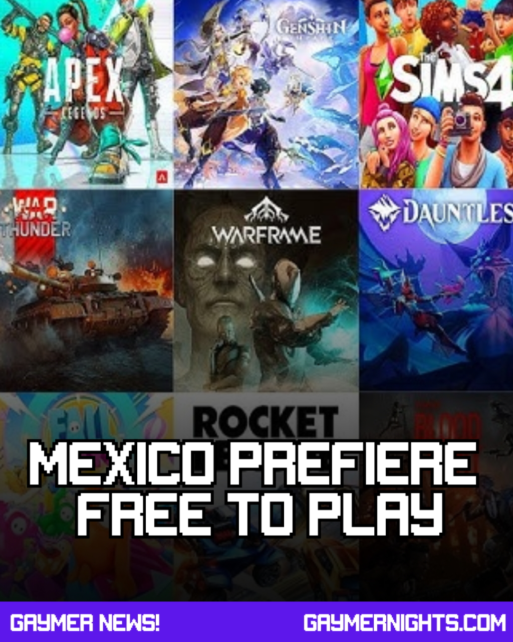 +70% de gamers en México son free to&nbsp;play