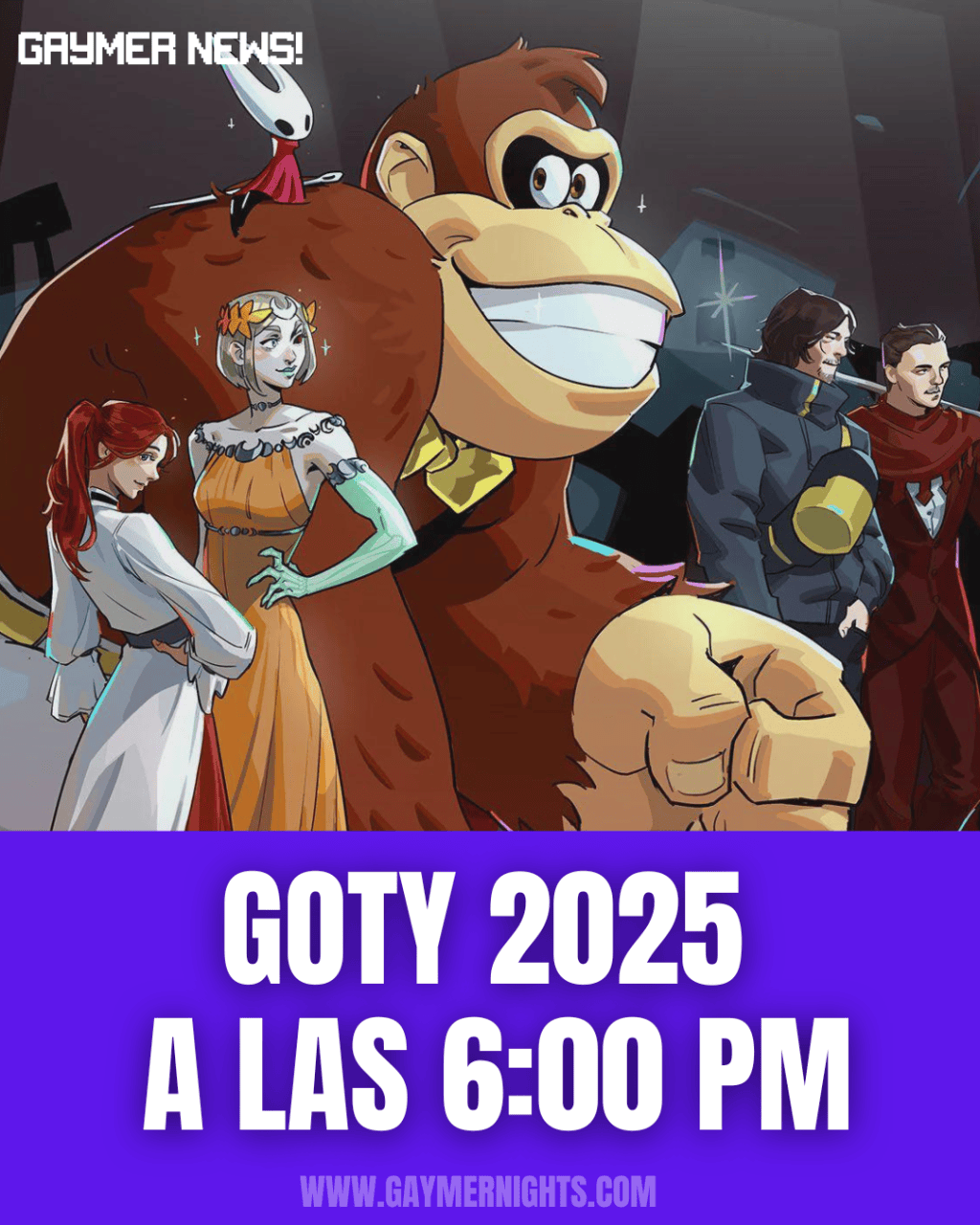 GOTY HOY 6PM
