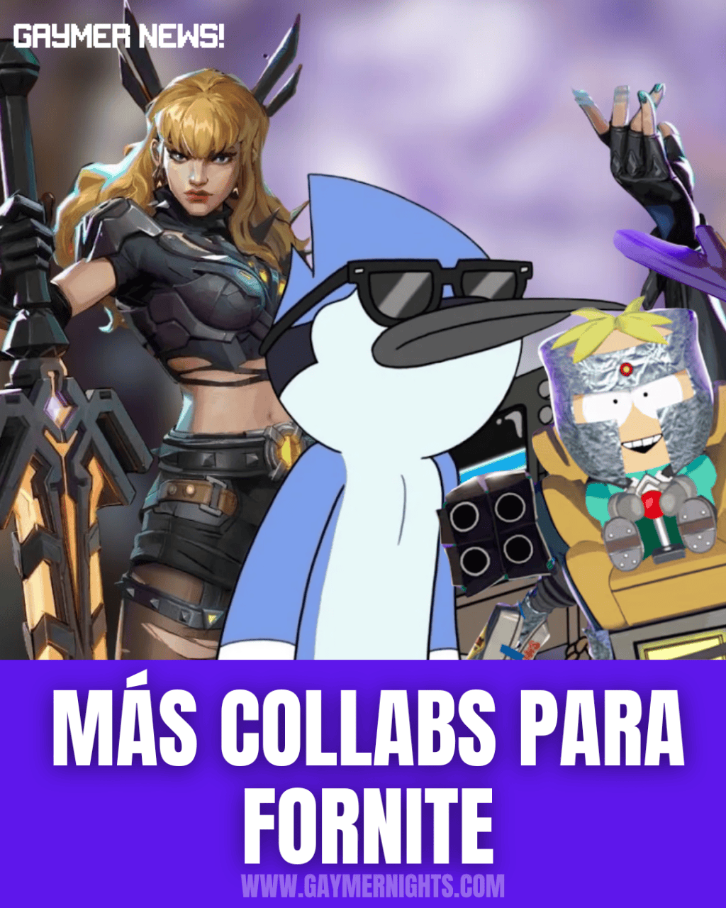 MÁS COLLABS PARA&nbsp;FORNITE