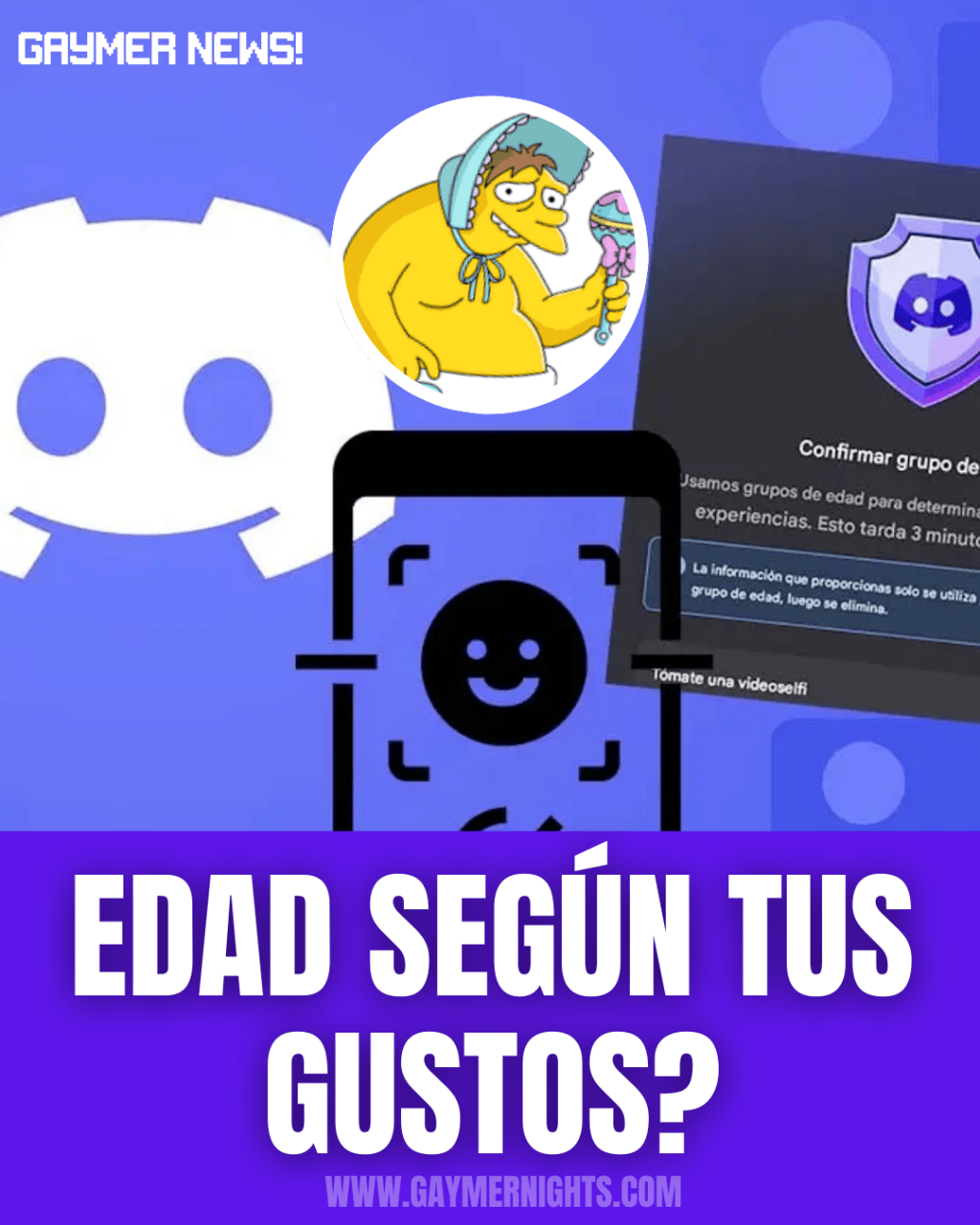 EDAD SEGÚN TUS&nbsp;GUSTOS?