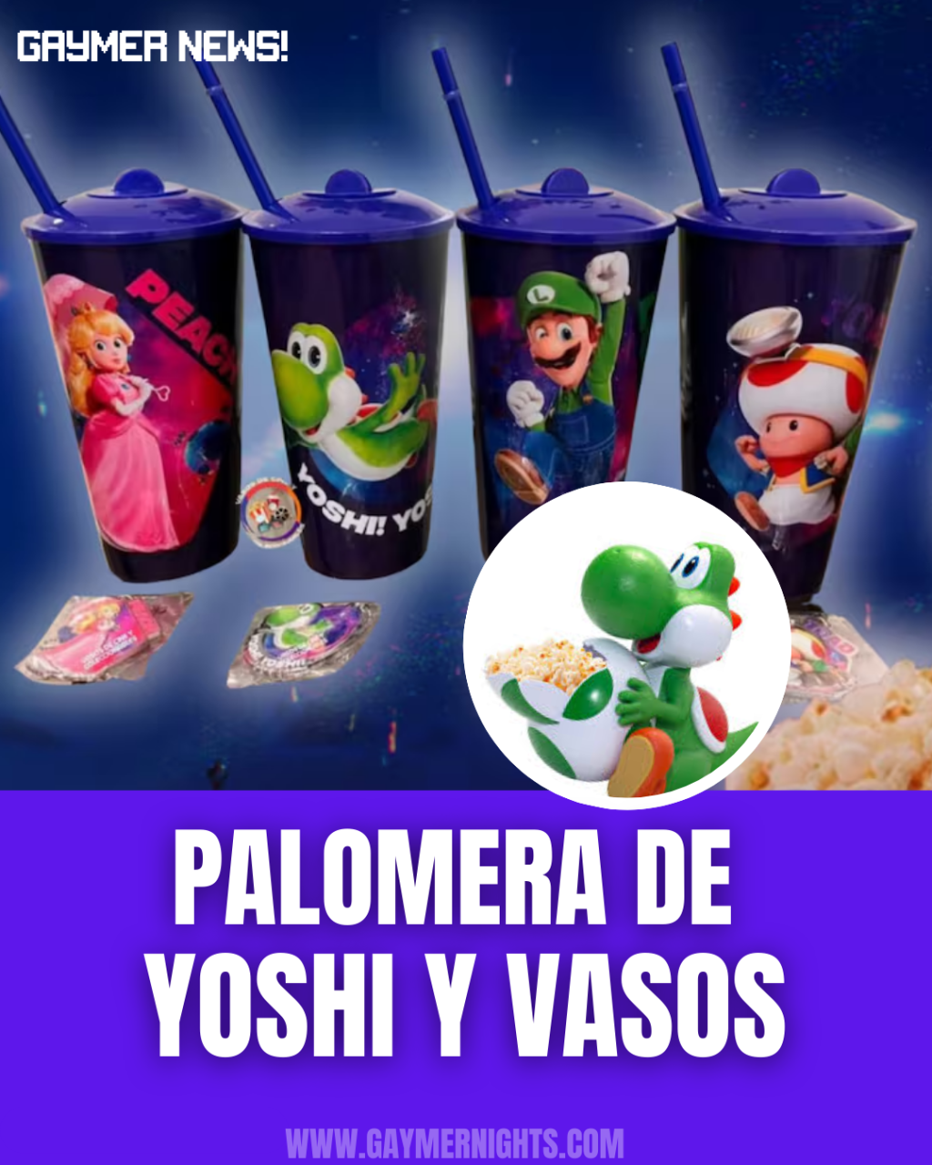 PALOMERA DE YOSHI EN&nbsp;CINÉPOLIS