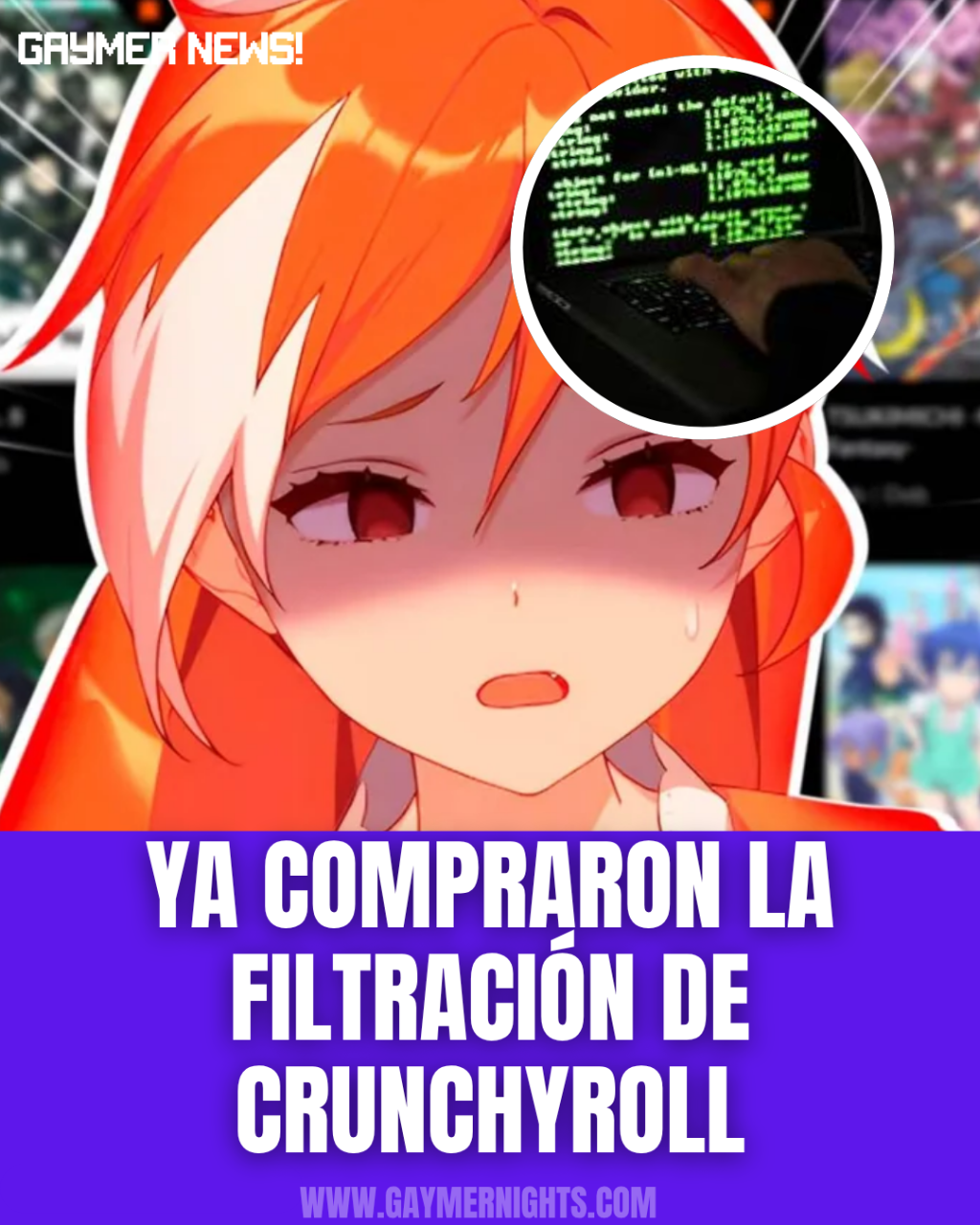 YA COMPRARON LA FILTRACIÓN DE&nbsp;CRUNCHYROLL