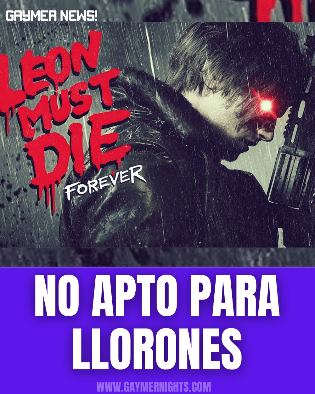 NO APTO PARA&nbsp;LLORONES